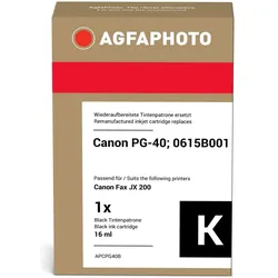 Agfaphoto, Druckerpatrone, kompatibel mit  PG-40 (BK)