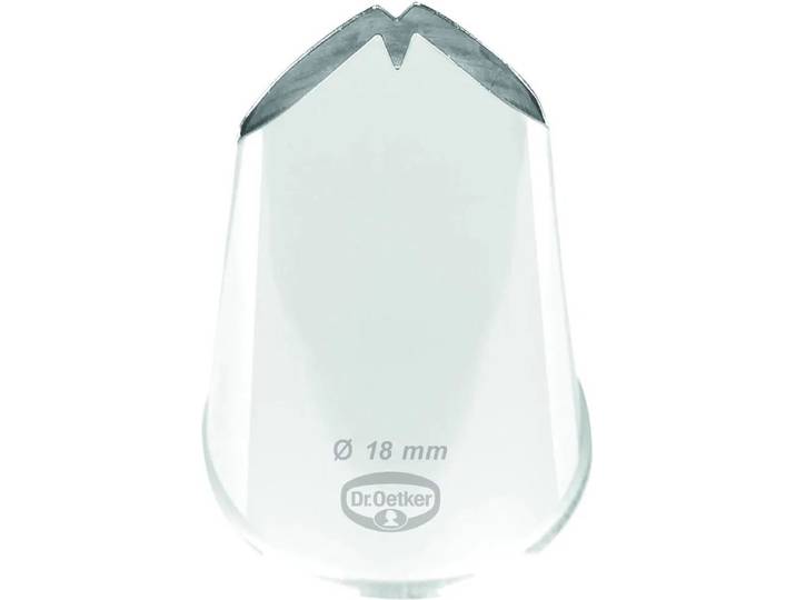 Dr. Oetker Spuitmondje voor Spuitzak - Blad / Leaf 18 mm
