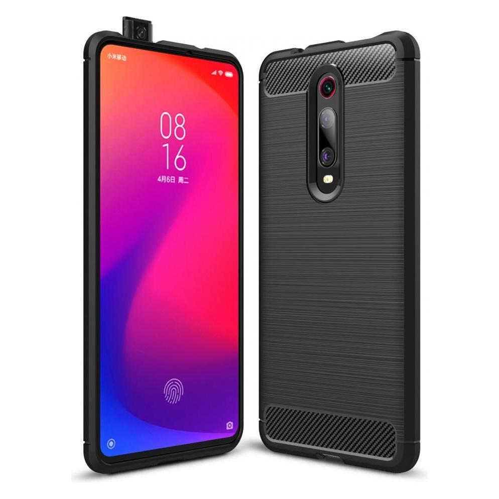 Screenguard Xiaomi Mi 9T Hülle Carbon Brushed Soft TPU (Xiaomi Mi 9T) (00025124)