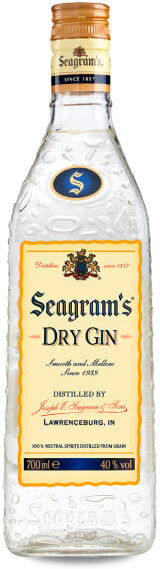 Seagram's Distillery Seagram's Extra Dry Gin  70 cl. - 70cl