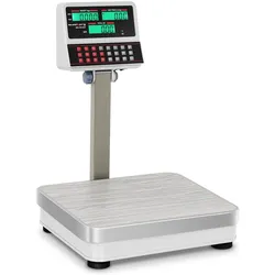 Steinberg, Feinwaage, Kontrollwaage Ladenwaage Marktwaage 100 Kg 10 G LED Hochanzeige
