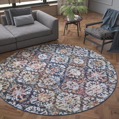 Alise Rugs Rayna Farmhouse Diamond Indoor Area Rug