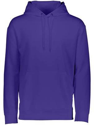 Augusta Sportswear 5505 Wicking Fleece Hoodie in Purple size 5XL