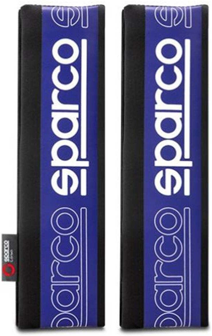 Capas para cintos de segurança Sparco, cor azul