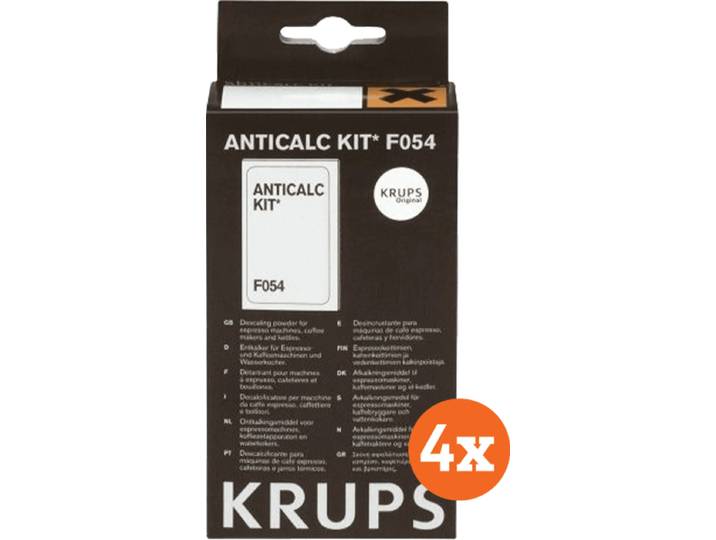 Krups Ontkalkingsset F054 4 stuks