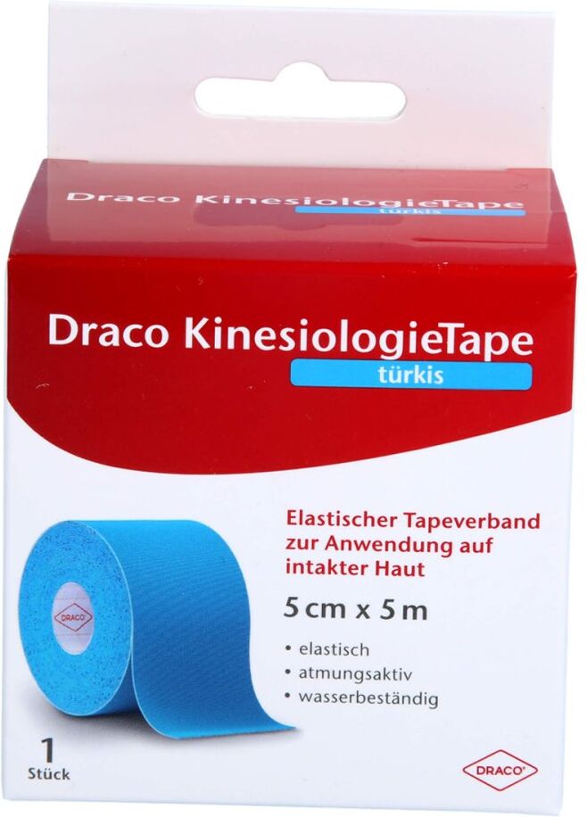 Draco Kinesiologietape 5 Cmx5 M Türkis