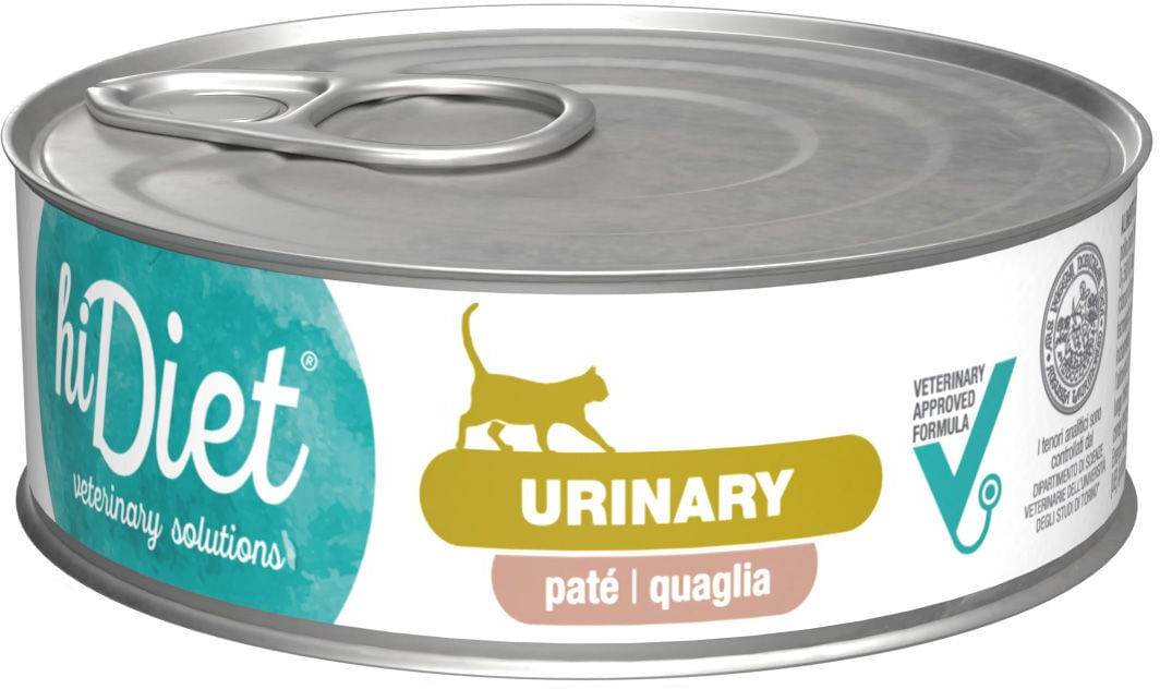 Hi Diet Cat Urinary Lattina 85G QUAGLIA