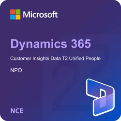 Microsoft Dynamics 365 Customer Insights Data T2 Unified People - NPO (NCE)