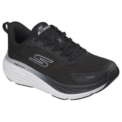 Sneaker SKECHERS "MAX CUSHIONING ELITE 3", Damen, Gr. 40, schwarz-weiß (schwarz, weiß), Lederimitat, Mesh, Schuhe Sneaker, Laufschuh, Sportschuh, Schnürschuh mit Max Cushioning