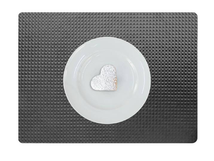Platzset APELT Glam , braun, B:35cm L:46cm, Obermaterial: 75% Baumwolle, 25% Polyester, Platzsets, Platzset, abwaschbar