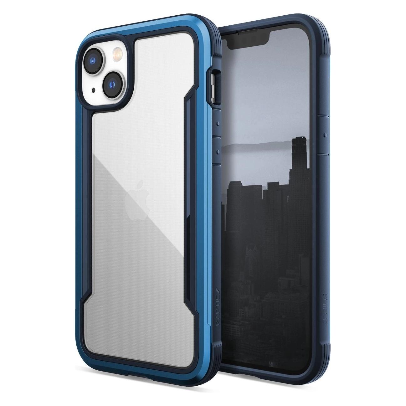X-Doria Raptic Shield Case iPhone 14 Plus Armored Cover Blau (Apple iPhone 14 Plus) (Raptic Shield for iPhone 14 Plus Marine Blue)