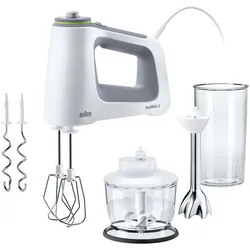 Braun MultiMix 5 HM5137, Handmixer, Weiss