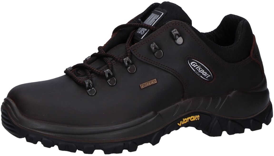 Wanderschuh GRISPORT "Halbschuh Gritex", Herren, Gr. 46, braun, Obermaterial: 100% Kunstleder synt.leather., Schuhe Wanderschuh