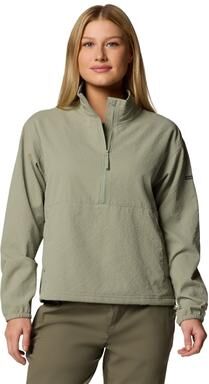 Columbia Women's Sucker for Summer Top (Size 1X) Safari, Polyester