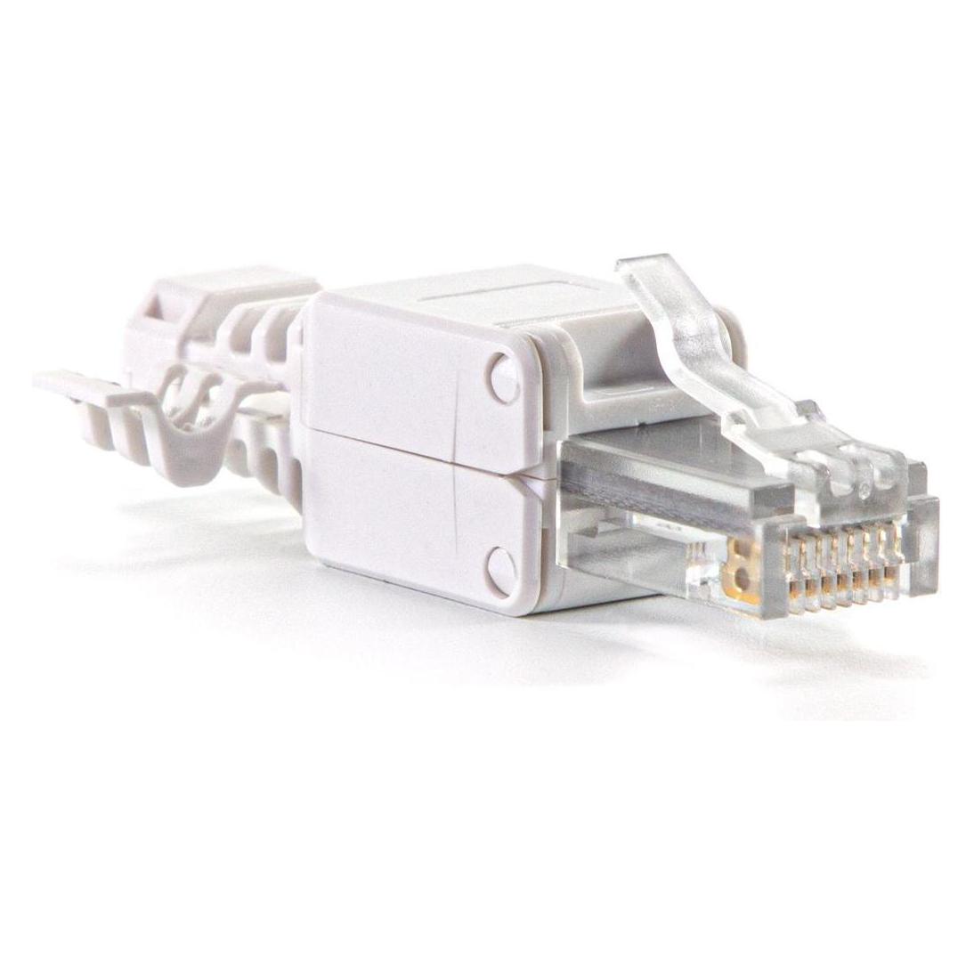 OEM RJ45 Toolless Connector UTP Cat6A White RJ45-6A-TOL-W2 (RJ45-6A-TOL-W2)