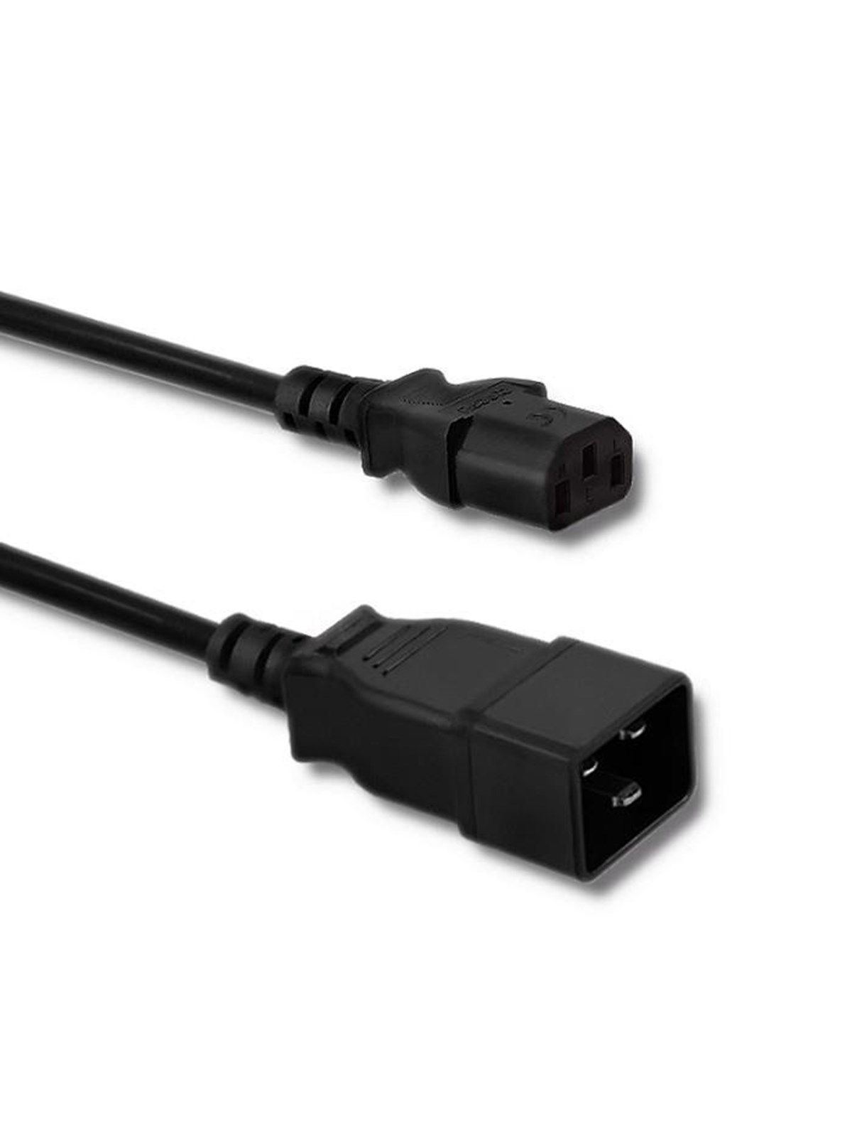 Qoltec 53991 Stromkabel - IEC 60320 C20 auf C13 - 1.2 m