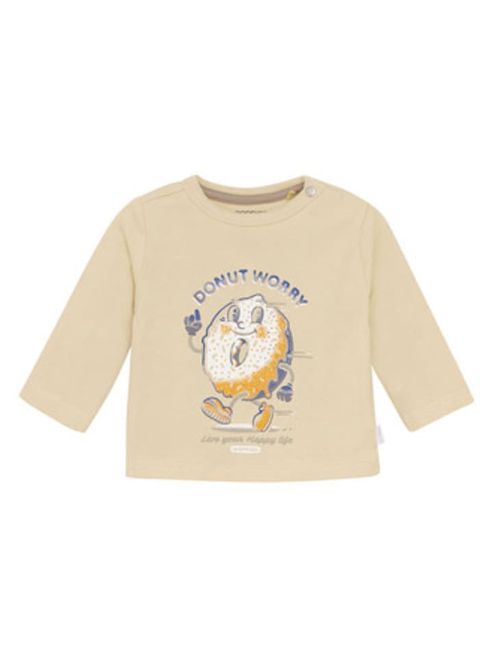 Noppies Longsleeve in Beige - 68