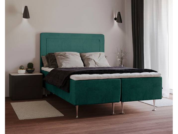 Home affaire Boxspringbett Hacer, Topper, H2 oder H3 und in Breiten 70,80,90,120,140,160,180 wählbar
