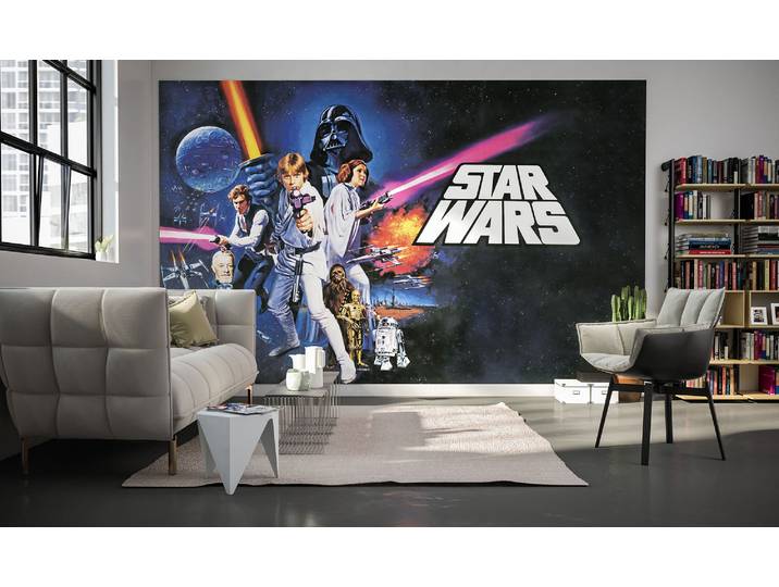 Komar - Papier Peint Intissé Xxl Panoramique Motif Classique 1 - Star Wars Premiers Épisodes 400x250cm