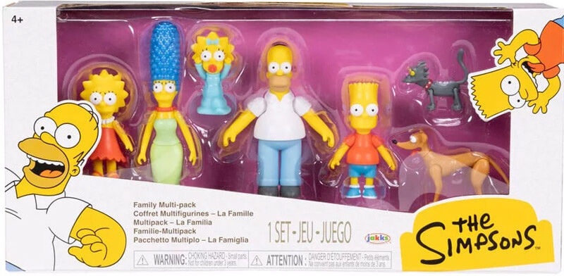 Coffret 7 figurines Les Simpsons - Jakks Pacific