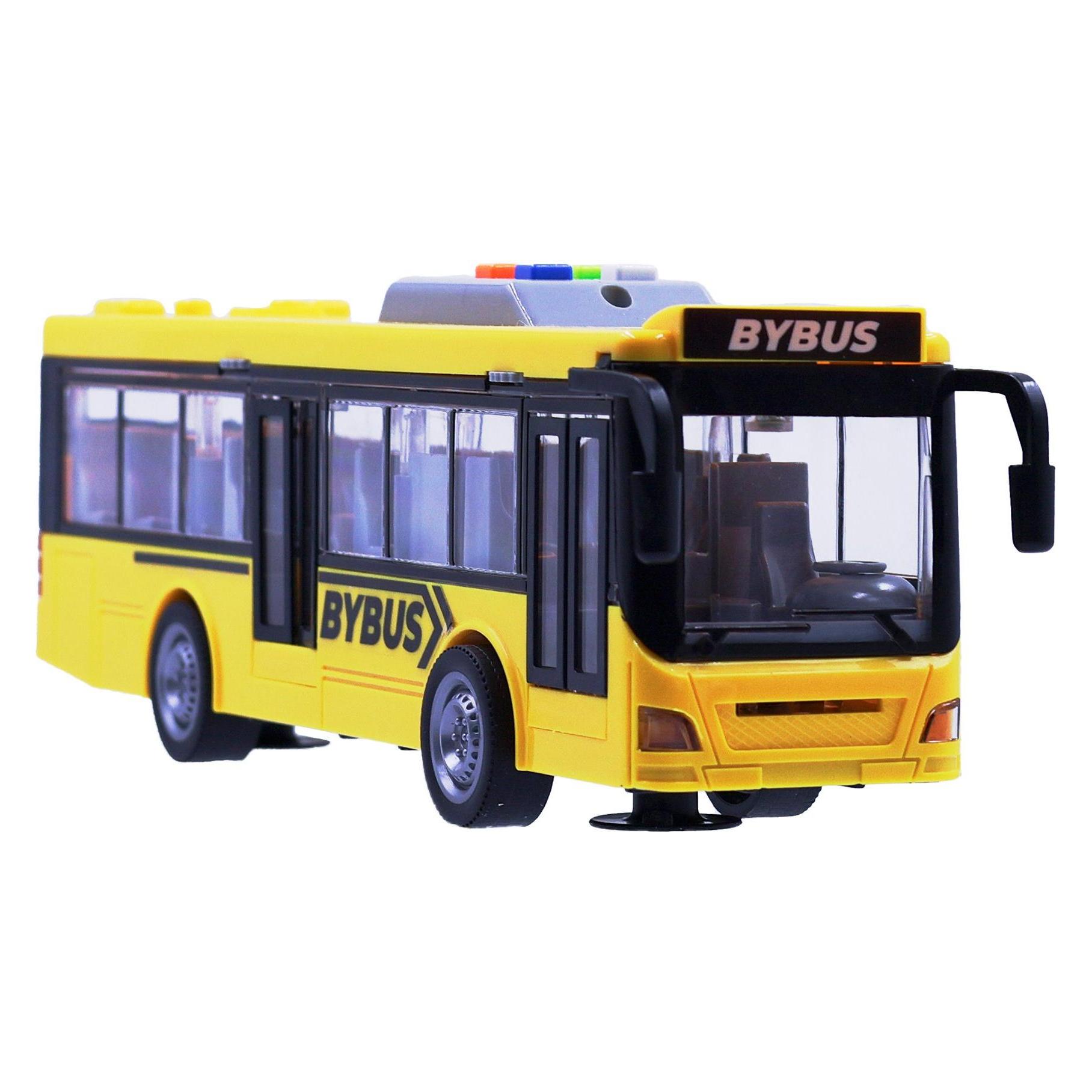 Impulse Toys Motor City - Bus w. light & sound (28.5 cm) ( I-1603003 ) (I-1603003)