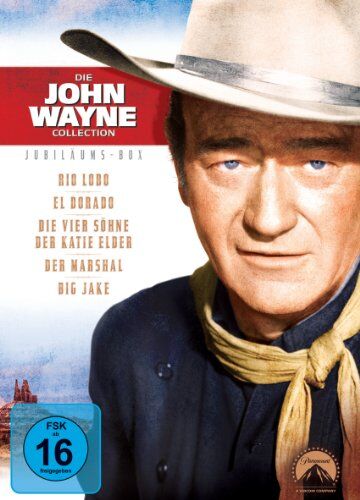 John Wayne - Die John Wayne Collection - Jubiläums-Box [5 DVDs] - Preis vom 17.10.2026 19:25:27 h
