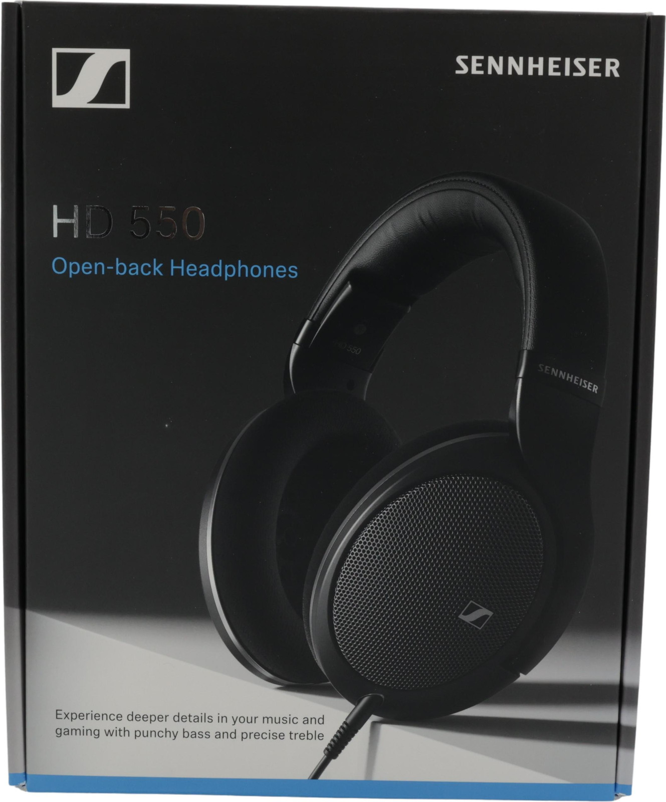 Sennheiser HD 550 HiFi over-ear hoofdtelefoon, bedraad, zwart