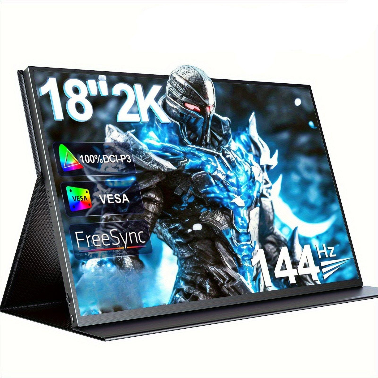 Selius 18 Inch Gaming Monitor - Draagbare 2K QHD Monitor