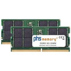 PHS-memory RAM passend für HP ZBook Power G9 (HP ZBook Power G9, 2 x 32GB), RAM Modellspezifisch