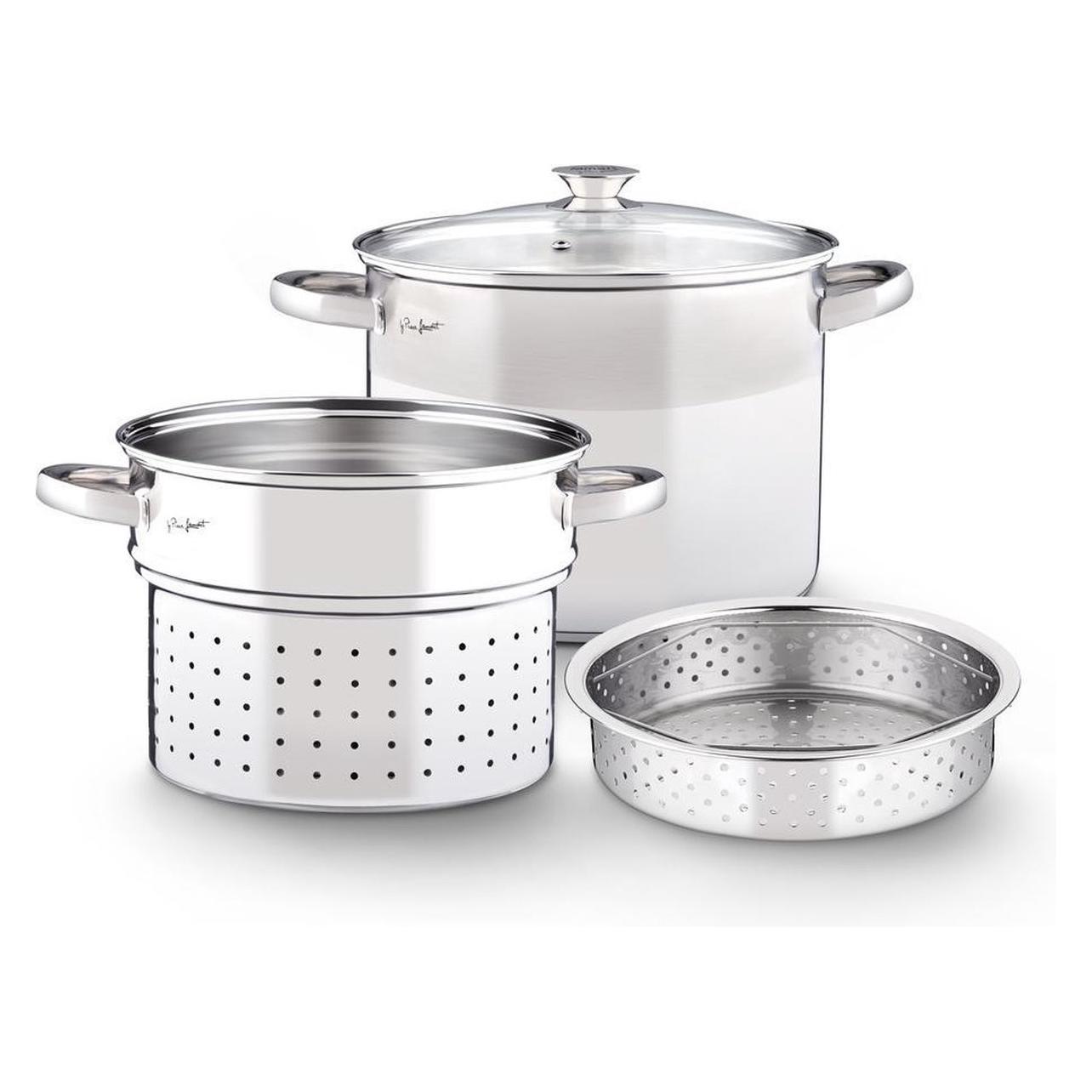 Lamart PASTA LT1067 - Pasta cooking pot 6 l (Edelstahl, 22 x 16 cm) (LT1067)