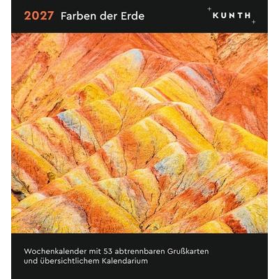 Farben der Erde - KUNTH Postkartenkalender 2027