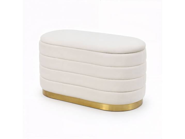 Sitzhocker – BELLA – Hellbeige