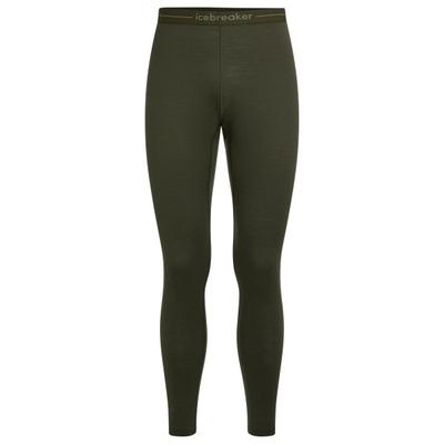 Icebreaker - 200 Oasis Leggings - Lange Unterhose Gr L oliv