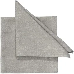 Pichler Tischwäsche Eric beton Serviette 40x40 cm - grau