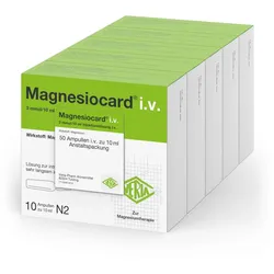 Magnesiocard i.v. Injektionslösung 50X10 ml