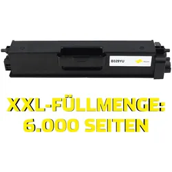 Toner kompatibel zu Brother TN-328Y, TN-329Y, TN-900Y gelb