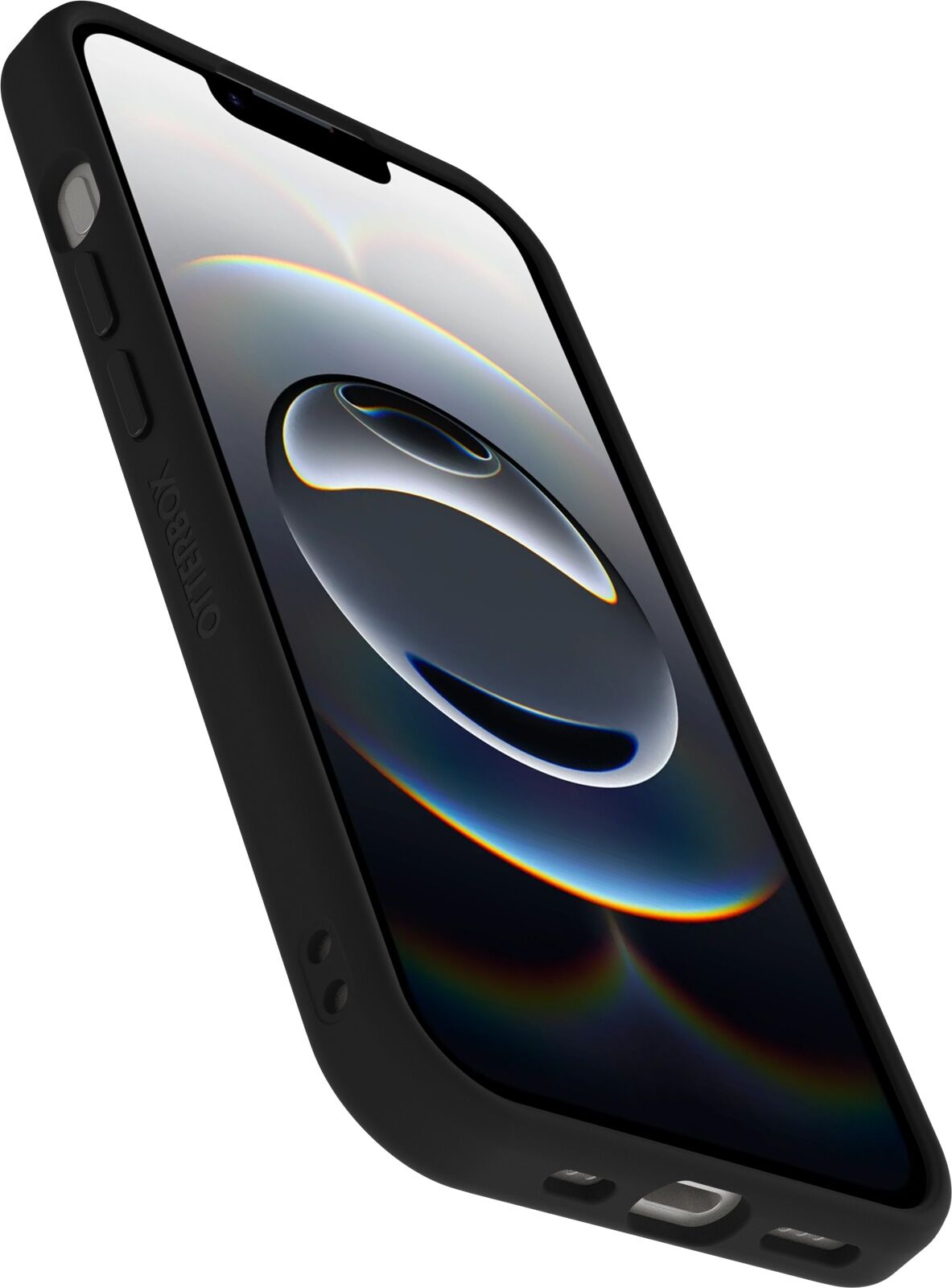 OTTERBOX Handyhülle "Figura für Apple iPhone 16e/15/14/13", schwarz, Apple iPhone 15 Smartphones iPhone 14, Hüllen, Backcover, Schutzhülle, Handyschutzhülle, Case, Schutzcase, stoßfest, Handyhülle