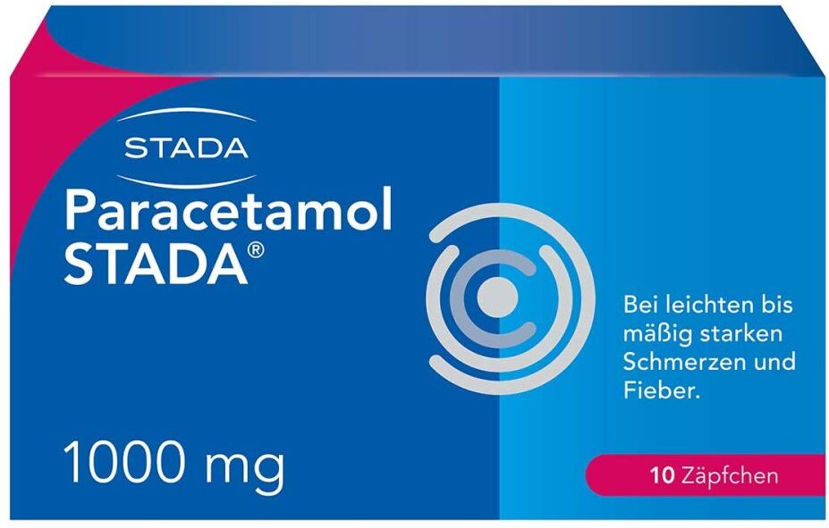 Paracetamol STADA 1000mg Zäpfchen
