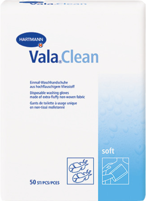 PAUL HARTMANN AG VALACLEAN soft Einmal-Waschhandschuhe 50 St 03326328