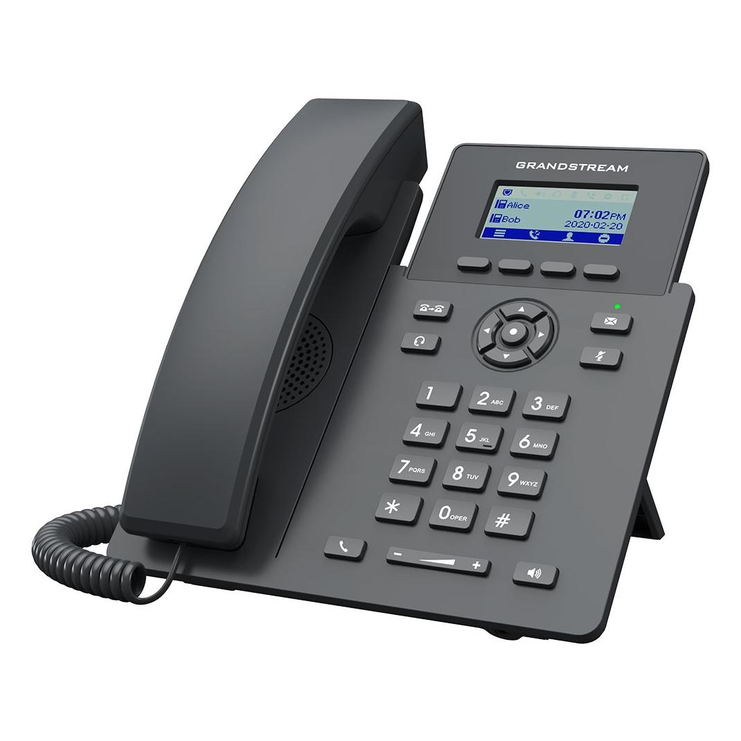 Grandstream SIP GRP-2601P Carrier-Grade IP-Phone with PoE - VoIP-Telefon - Switch (GRP-2601P)