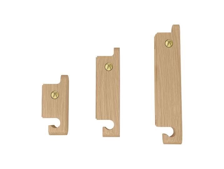 Andersen Furniture Set de 3 crochets Multi Hooks Oak