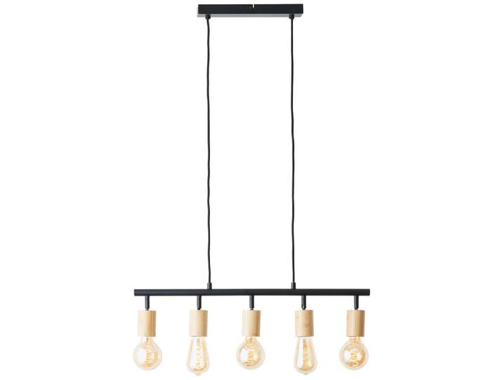 Brilliant Balkenpendel Tiffany 99684/76, Schwarz, Metall, E27, 63x90x6 cm, Lampen & Leuchten, Innenbeleuchtung, Hängeleuchten, Pendelleuchten