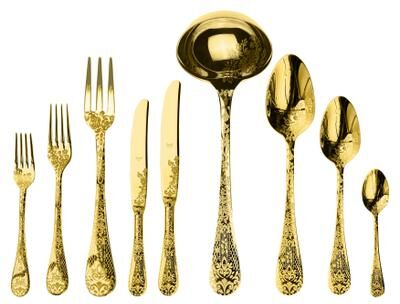 Mepra Casablanca Flatware Set - 75 Pieces