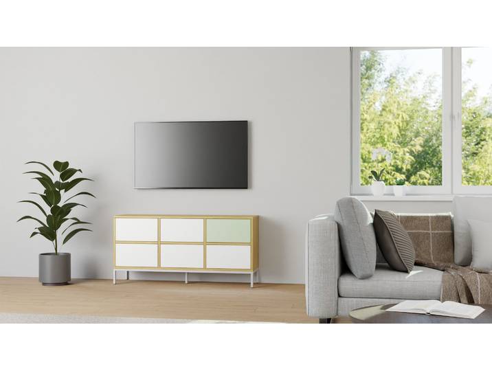 Schubladenkommode fürs Schlafzimmer nach Maß Eiche Natur geölt