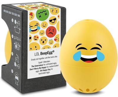 "Brainstream BeepEgg Singing Floating Egg Timer with 3 melodies - 2.13""W x 2.17""H"