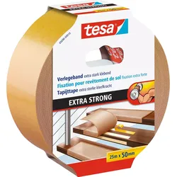 TESA 05696 - Verlegeband, extra stark, 25 m x 50 mm