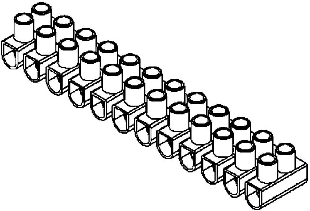 HKL Anschlussklemme 10-25qmm,ws,12p. 149.3)