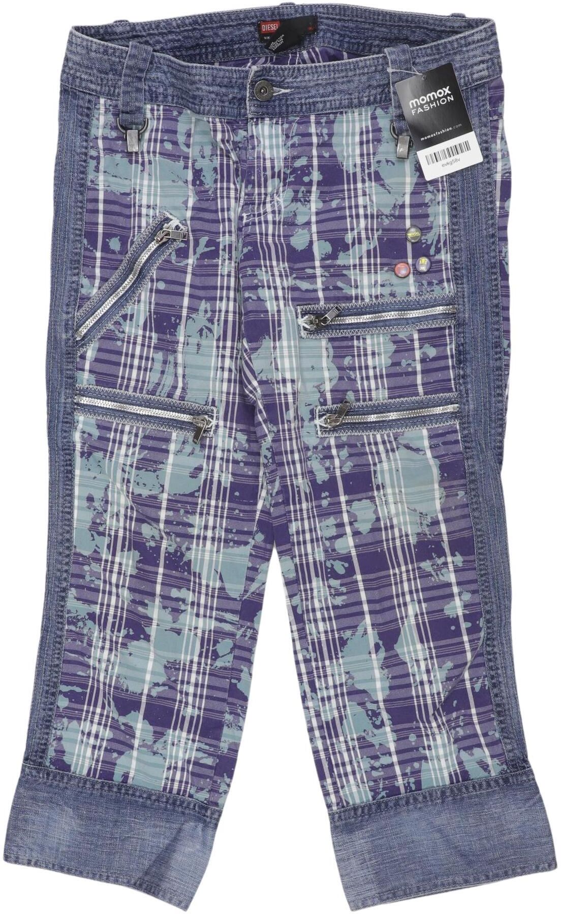 Diesel Damen Shorts, Mehrfarbig, Gr. W28, Baumwolle - Second Hand