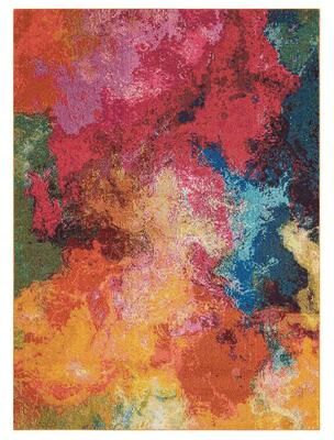 Nourison Celestial Abstract Colorful Area Rug