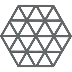 Triangles Untersetzer für heißes Geschirr grau